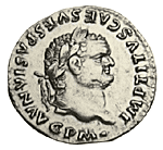 Titus Denarius Obverse